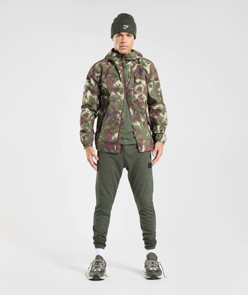 Men's Gymshark Retake Knit Jogger Olive | NZ 3WIXFH